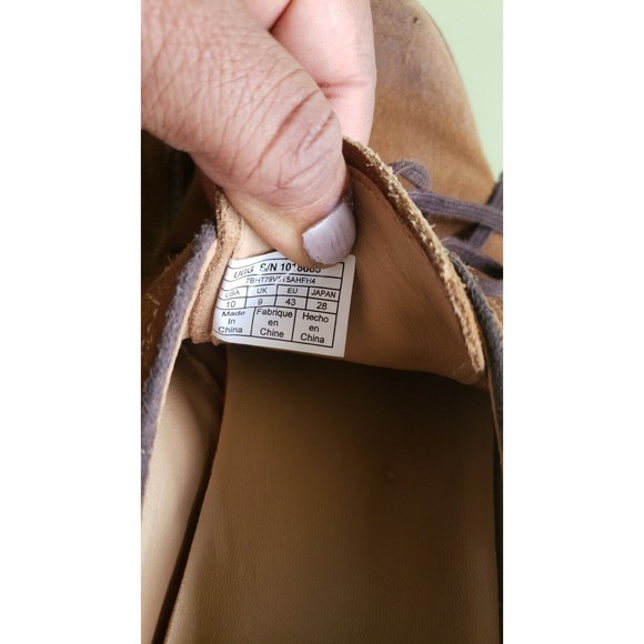 UGG JOVIN MEN DREES SHOES SUEDE CHESTNUT US 10 /UK 9 /EU 43 main image 5